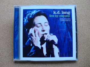 ＊【CD】k.d. lang／Live By Request（9 48108-2）（輸入盤）