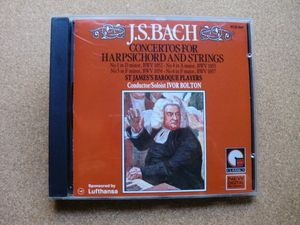 ＊【CD】アイヴァー・ボルトン指揮／バッハ Concertos for Harpsichord ＆ Strings（PCD864）（輸入盤） 