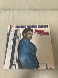 George McCrae = ジョージ・マックレー Rock Your Baby = ロック・ユア・ベイビー LP