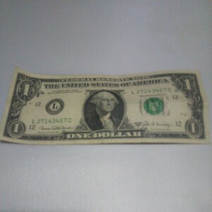 アメリカ 1ドル紙幣 外国紙幣