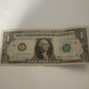アメリカ 1ドル紙幣 外国紙幣