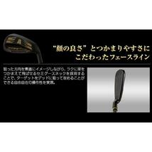 ●新品・ヘッドのみ●WORKS GOLF 激飛び！！高反発アイアンヘッド CBR ブラックプレミア アイアン 5番～PW ６個セット_画像7