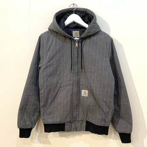 Carhartt Active Jacket カーハート アクティブ ジャケット Parka パーカ チェック 柄 XS