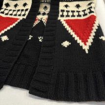 RALPH LAUREN Hand Knit Native Cashmere Wool Vest ラルフローレン ハンドニット ネイティブ カシミア ウール ニット ベスト ハンドニット_画像9