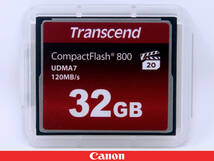 ◇美品◇CFカード コンパクトフラッシュ 【32GB】 Transcend CompactFlash 800 UDMA7 120MB/s◇ケース付属★トランセンド TS32GCF800_画像7