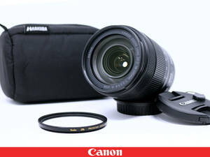 ◆美品◆Canon キャノン EF-S18-135mm F3.5-5.6 IS USM ◆フィルター ソフトケース付属◆ナノUSM搭載高倍率ズームレンズ◇EF-S18-135ISUSM