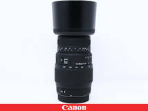 ◇極美品◇Canon キャノン用 SIGMA シグマ 70-300mm F4-5.6 DG MACRO◇フィルター フード付属★マクロ機構搭載望遠ズームレンズ◇◆_画像9