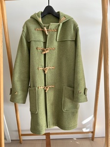 [ beautiful goods ] Margaret Howell MARGARET HOWELL duffle coat green M size MADE IN ENGLAND wool 80%