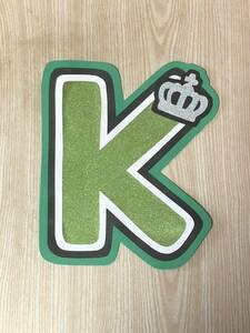 * handmade "uchiwa" fan * character only *K* &TEAM* Kei 