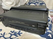 アイワ　ポータブルビデオプレーヤー　中古品　ジャンク　VHS HV-SX10_画像5