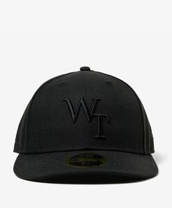 WTAPS 59 FIFTY LOW PROFILE BLACK S CAP POLY.TWILL. NEW ERA . LEAGUE ダブルタップス ネイバーフッド ニューエラ