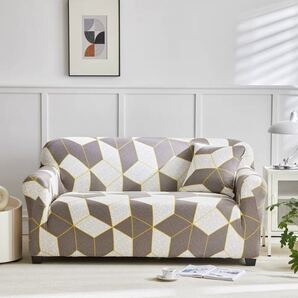 ソファカバー ソファーカバー 3人掛け ストレッチ 滑り止め 四季適用 オシャレ 雰囲気チェンジ ブラウン 北欧 伸縮素材 傷防止