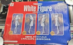 未使用品 ときめきホワイトフィギュア　販促用　非売品　ポスター　ときめきメモリアル　コナミ