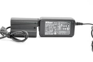 ★純正・美品・完動★Nikon ニコン ACアダプター EH-62 ＋ パワーコネクターEP-5B（ｋ-2600）