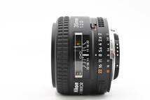 Nikon ニコン Nikon AF NIKKOR 35mm F2 D ズームレンズ (t6335)_画像2