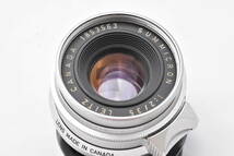 Leica ライカ Leitz Summicron ズミクロン 35mm F2 CANADA Mマウント ８枚玉 レンズ (t6313)_画像5
