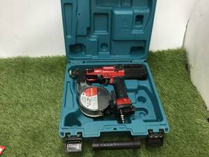 【中古品】 makita(マキタ) 41㎜高圧エアビス打ち機 赤 AR411HR / ITK15OUPAMOO