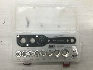 【中古品 現状販売】 アネックス(ANEX) オフセットアダプター ソケットセット AOA-19S2 ITDUDSZ6BPWC