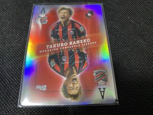 ★2023Topps Jリーグ フラッグシップ コンサドーレ札幌 金子拓郎 5枚限定Ace of Clubレッドパラレル 赤パラレル　トランプ