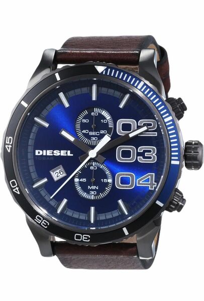 【DIESEL/ディーゼル】腕時計 アナログ レザー ブラウン 人気