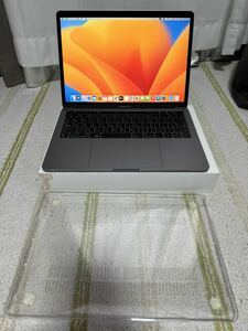 中古 美品 MacBook Pro 2017 Retina 13インチ Core i5 SSD 256GB メモリ 8G Touch Bar ＋ Touch ID 動作品 A1706