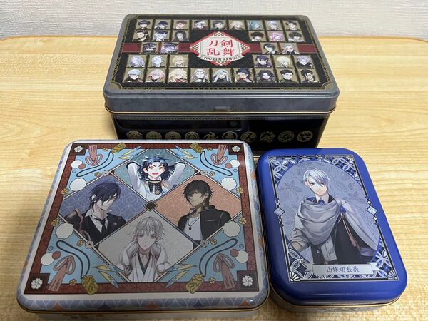 刀剣乱舞 ハート チョコレート缶 2023