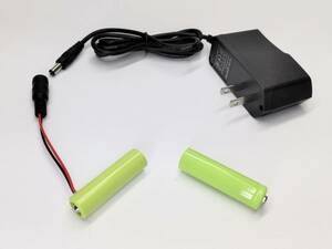 単三ダミー電池「コードde電池」ACアダプター付属 3V用（単三２本） 乾電池製品を家庭用100V電源で使える CTG-268000