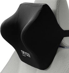 TRYDIO 車 ヘッドレスト ネックピロー 枕 クッション ネックパッド 車用 首 車中泊 ドライブ 長距離運転 カー用品 便利
