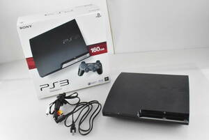 1円～ 未検品★PS3 本体 CECH-2500A 160GB チャコール・ブラック プレステ3 PlayStation3 プレイステーション3 ソニー SONY ゲーム機 H450