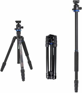 未開封・未使用品★BENRO ベンロ IF28+ iFoto アルミ三脚/一脚 ボールヘッドキット付き カメラ Tripod Kit アクセサリー ビデオ 撮影 R306