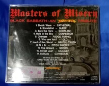 プロモ盤　ブラックサバス black sabbath an earache tribute トリビュート　cd masters of misery オジーオズボーン　ozzy osbourne_画像3
