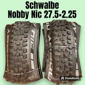 Schwalbe Nobby Nic 27.5×2.25 2本セット コストパフォーマンスの高いタイヤです！