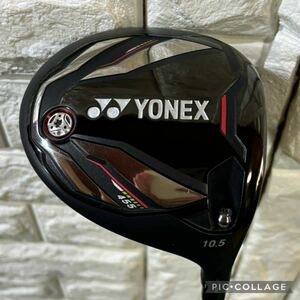 ドライバー(DR)☆YONEX(ヨネックス)☆EZONEGT455(イーゾーンGT455)10.5°☆純正カーボンシャフトNST002☆フレックスS☆純正ヘッドカバー付