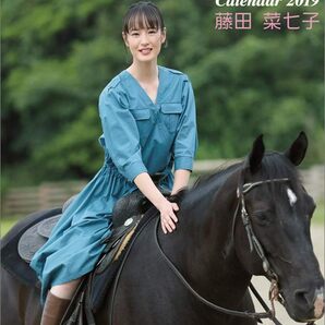 ■新品未開封　ＪＲＡ　藤田菜七子 2019年 カレンダー 壁掛け B2サイズ　ゆうパック送料込み