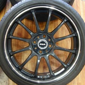 O 送料無料 20年製 PIAA 17 4H100 7J+45 205/40R17 ミニ ミニクーパー ロードスター ヴィッツ ヤリス フィット スイフト フィット デミオの画像5