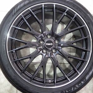 M 送料無料 即納 TOM'S TH05 20 5H114.3 8.5J+42 2022年製 ヨコハマ アドバンスポーツ 245/45R20 トムス ハリアー RAV4 レクサス NXの画像4