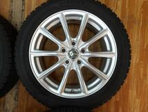 O 送料無料 美品 バリ山 即納 国産 スタッドレス 17インチ 5H114.3 7J+53 215/50R17 レヴォーグ アテンザ ノア ヴォクシー ステップワゴン_画像5