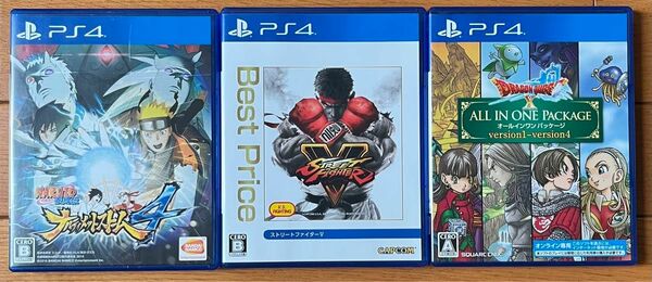 PS4ソフト 3枚セット