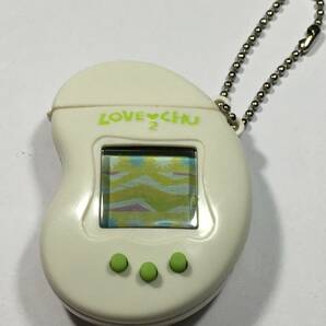 携帯ストラップ付きゲーム器/LOVE2 CHU/ラブチュウ/故障品/ジャンク品の画像1