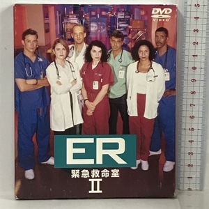ER 緊急救命室 IＩ ― セカンド・シーズン DVD セット vol.2 【Disc 4～6】 ワーナー・ホーム・ビデオ アンソニー・エドワーズ 3枚組 DVD
