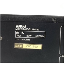 YAMAHA ヤマハ MV422 アナログミキサー_画像10
