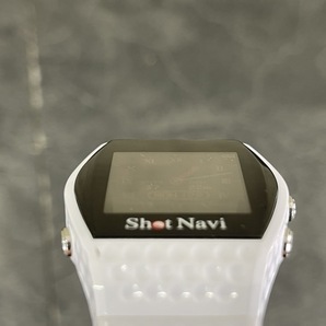 ShotNavi INFINITY ショットナビ インフィニティ ゴルフウォッチ ゴルフナビ 腕時計タイプ GPS ホワイト【中古】美品/71095の画像9