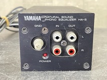 フォノイコライザー 【中古】動作保証 YAMAHA ヤマハ HA-5 PHONO EQUALIZER MMカートリッジ対応 レコードプレーヤー / 71019_画像2