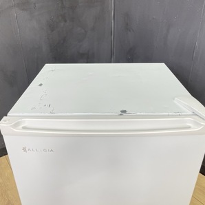 アレジア 小型冷凍庫 【中古】動作保証 A&R ALLEGiA AR-BD40 36L 右開き 1ドア冷凍庫 フリーザー コンパクト ホワイト 家電製品/71078の画像3