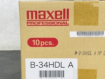 HDCAM 10点セット 【新品】 maxell マクセル B-34HDL A 撮影用ビデオテープ / 63412在★13_画像3