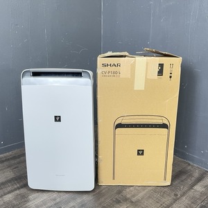 美品 シャープ 除湿機 【中古】動作保証 SHARP CV-P180-W 2023年製 プラズマクラスター7000 白 105031 /56062