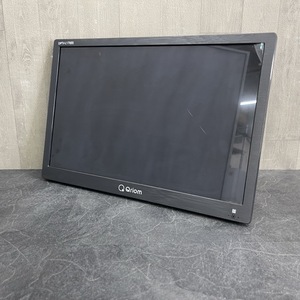 17V型 地上デジタル放送対応 ポータブルテレビ 【中古】 YAMAZEN QRIOM DPTV-L170 PCサブモニター 山善 miniB-CASカード付 / 20079