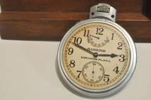 【特大36サイズ】ハミルトン 軍用時計 インジケータ仕様 ミリタリー 懐中時計 アンティーク 手巻き 機械式 21石 1942年_画像3