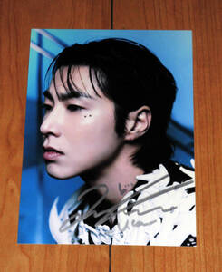 ユノ (東方神起)◆韓国20周年記念アルバム「20&2」中型スチール写真① ◆直筆サイン