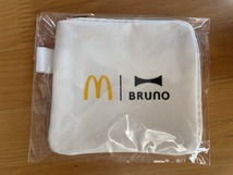 【2024.1】　マクドナルド　BRUNO　コラボ　コイン ポーチ　【条件付き送料無料】_画像1